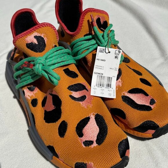 PHARRELL X ADIDAS NMD HU “ANIMAL PRINT” (Size 11M) (NWT) - Picture 9 of 10